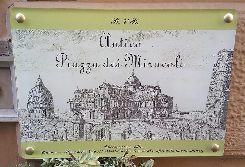 B&B Antica Piazza Dei Miracoli Pisa Bed & Breakfast